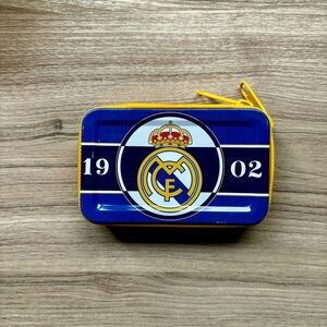 Official Real Madrid Hard Case Zipper Wallet